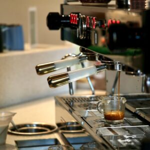 espresso maker in kumquat