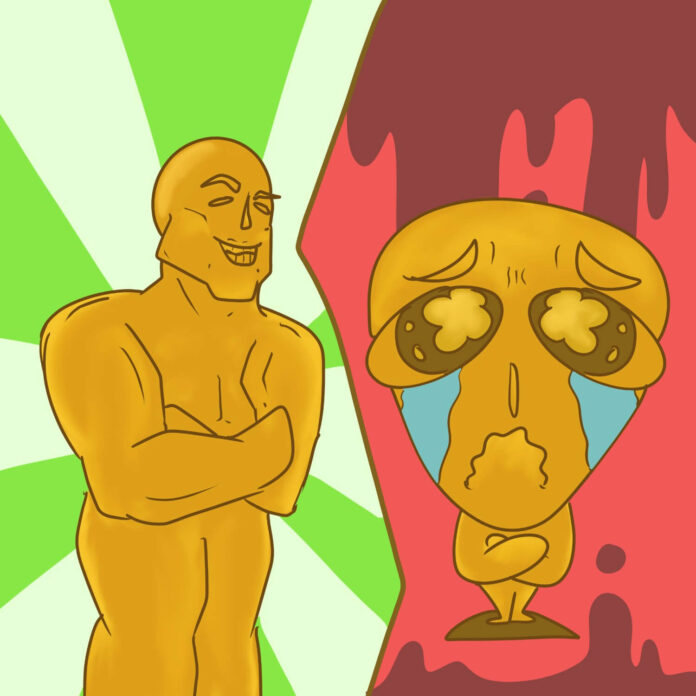 Oscars Versus Illustration Oscars Battle